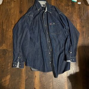 Twenty Blue Striped Denim Shirt